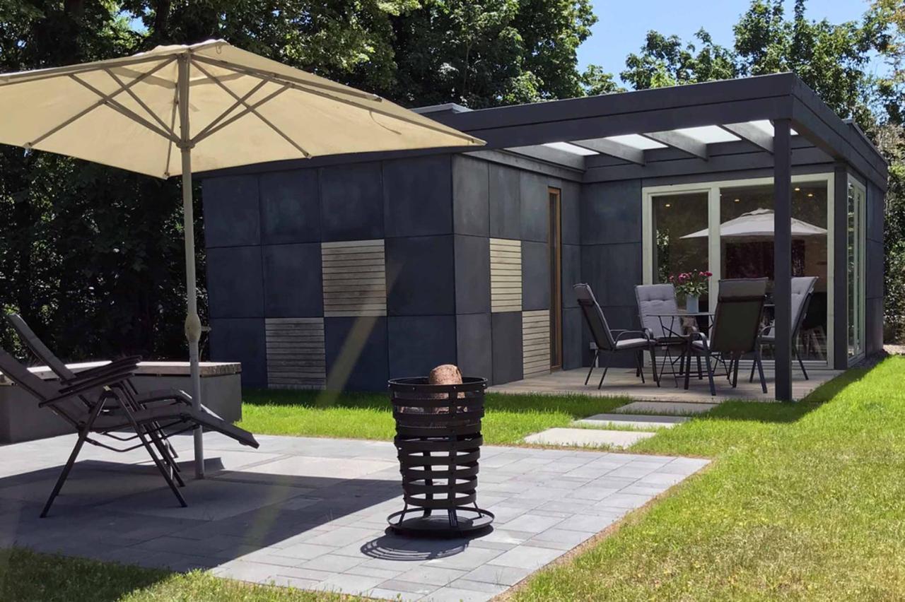 Cube-House Ferienhaus In Franken Volkach Bagian luar foto